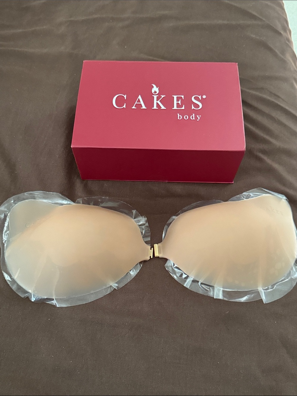 CAKES Body Nude Adhesive Strapless Silicone Bra